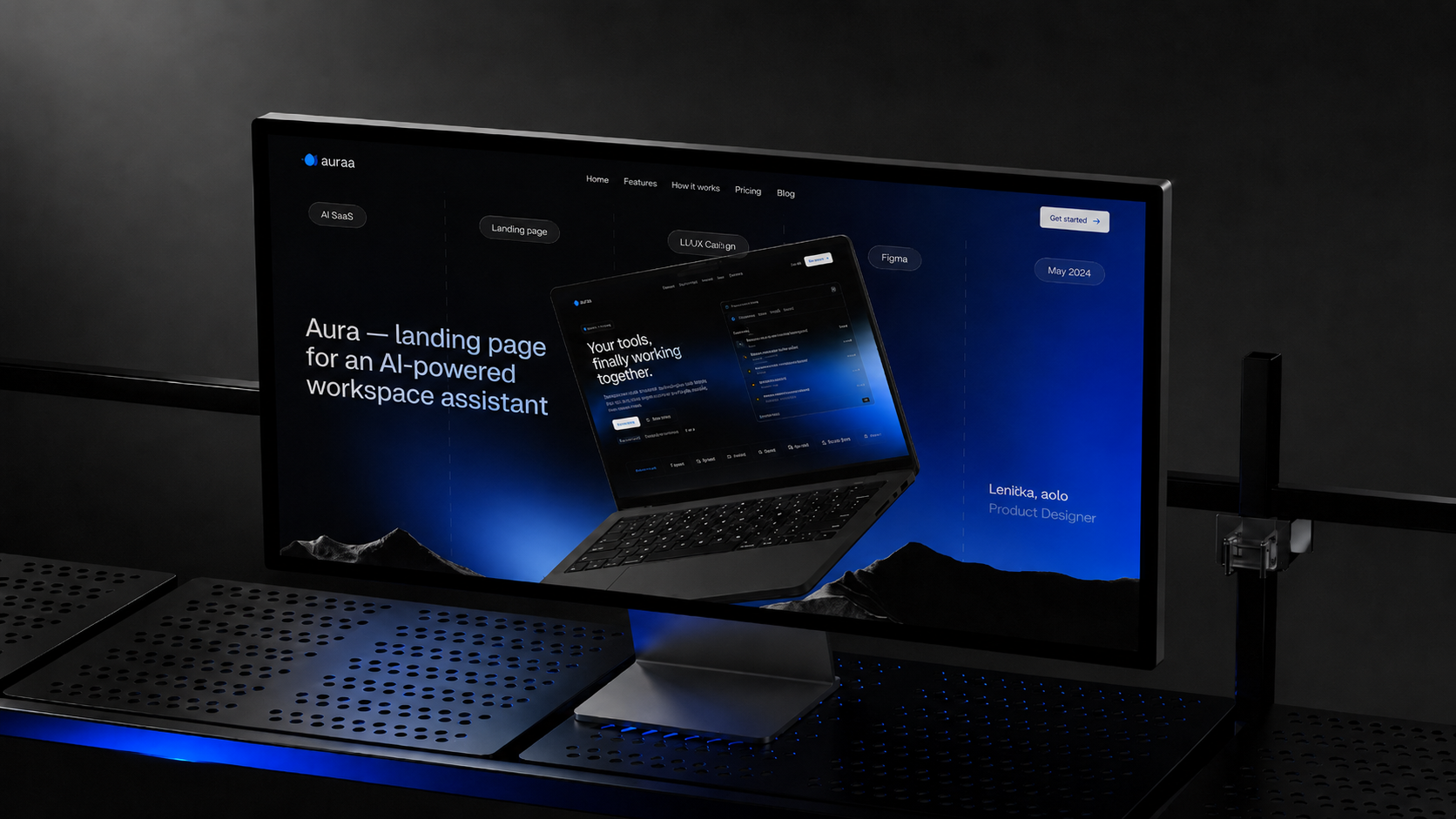 Website desktop version